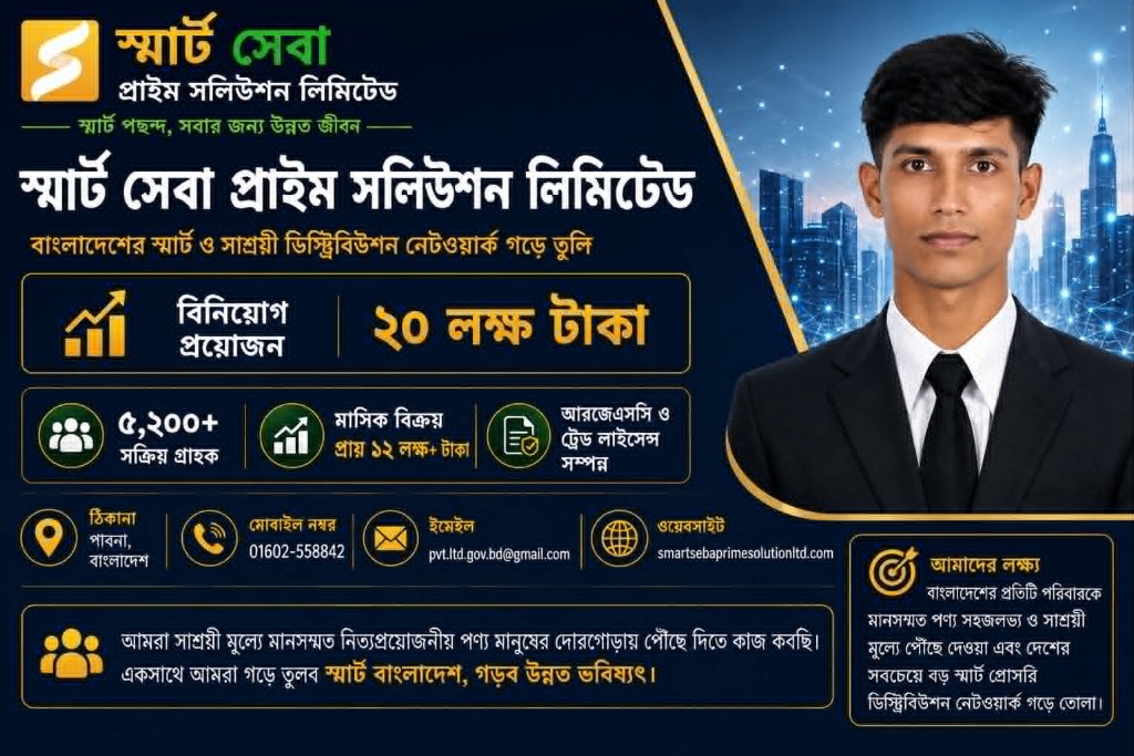 স্মার্ট সেবা বিনিয়োগ পিচ